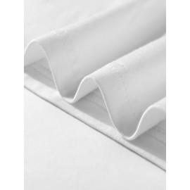 5pcs Men's Casual Solid Lightweight Crew Neck T-Shirts Set For Summer Outdoor